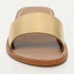 White Sun - Mules York - Dark Gold Buff - Dorado