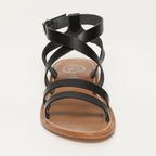 White Sun - Sandalias Lesia - Black Buff - Black