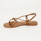 White Sun - Alimer Flat Sandals - Light Tan