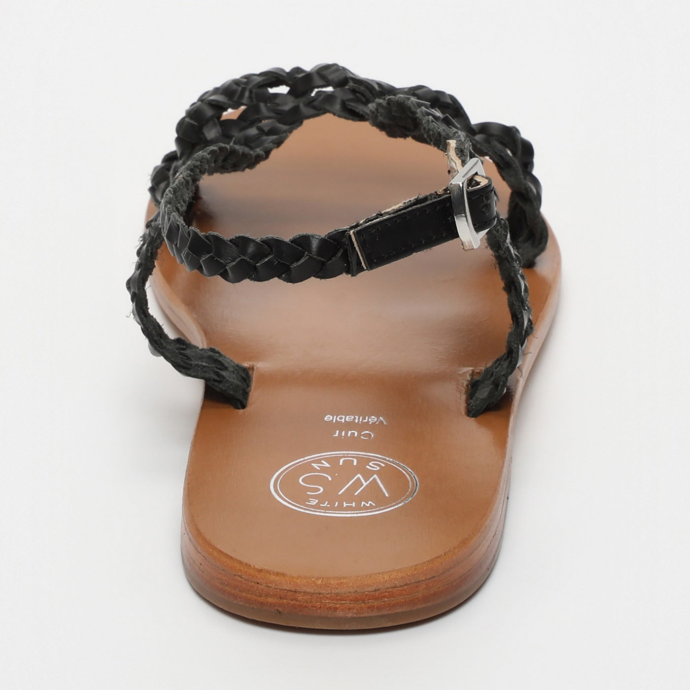 White Sun - Sandales Jihar - Noir