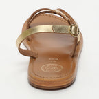 White Sun - Sandales Satyre - Dark Gold Buff - Dark Gold