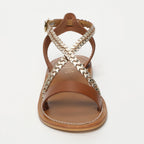 Sandales Talia - Gold & Camel