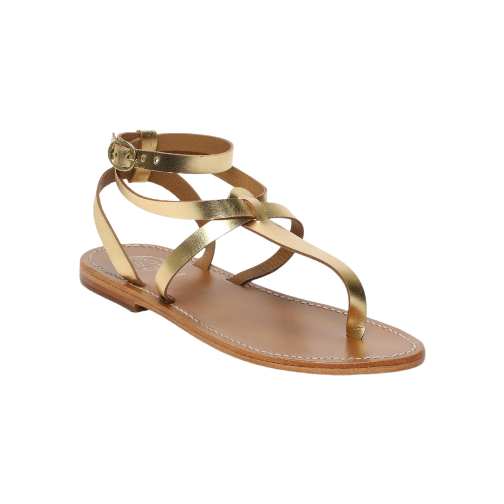 White Sun - Sandales Esther - Dark Gold Buff - Dark Gold