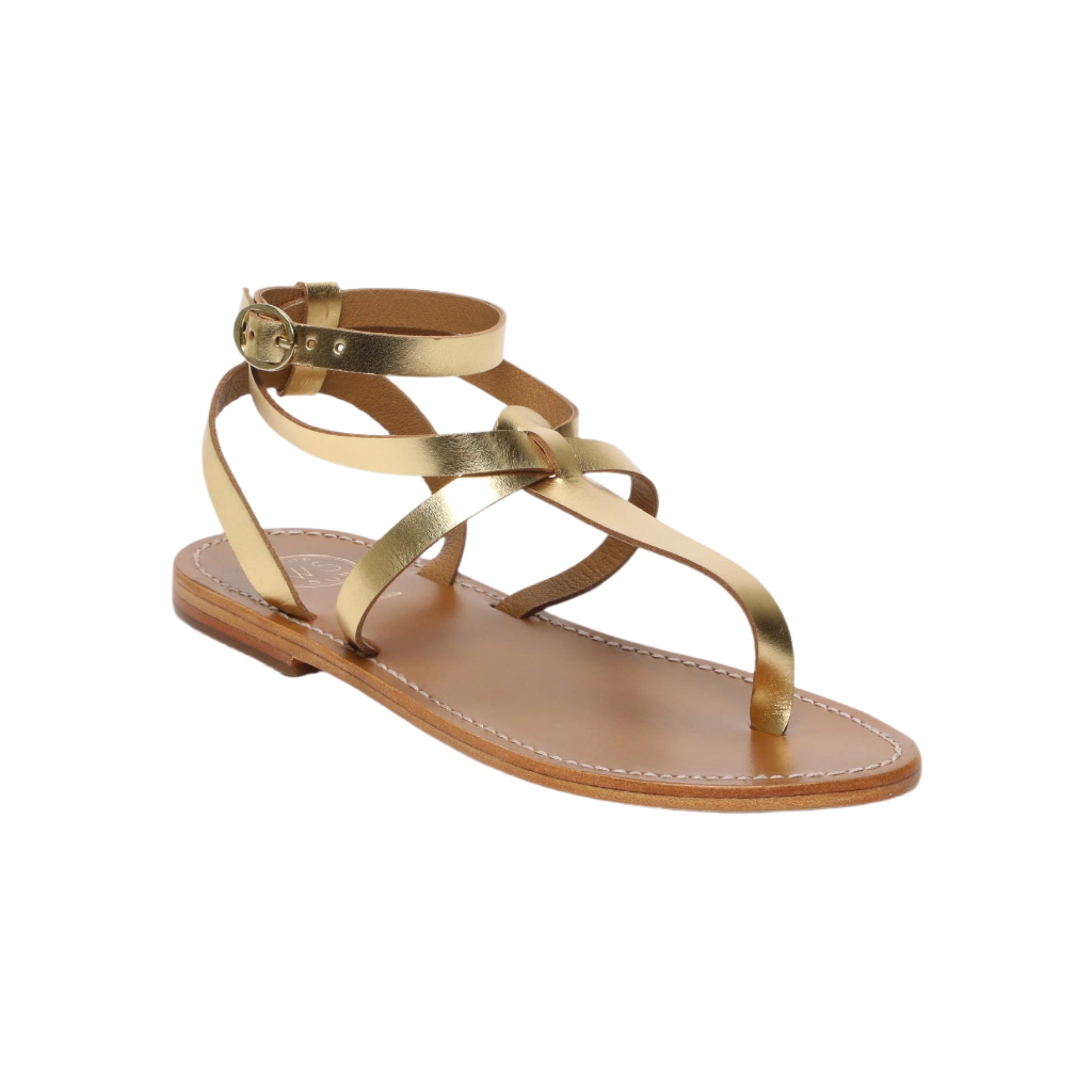 White Sun - Sandales Esther - Dark Gold Buff - Dark Gold