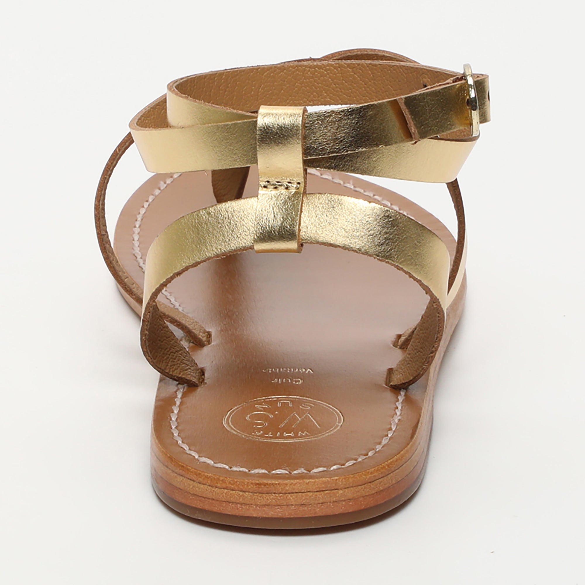 White Sun - Sandales Esther - Dark Gold Buff - Dark Gold