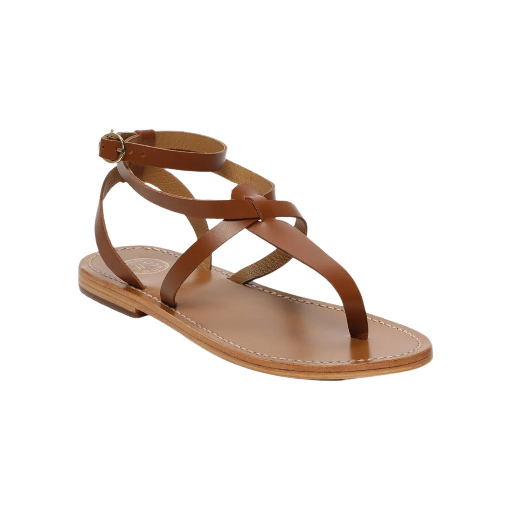 White Sun - Sandalias Esther - Camel Buff - Camel