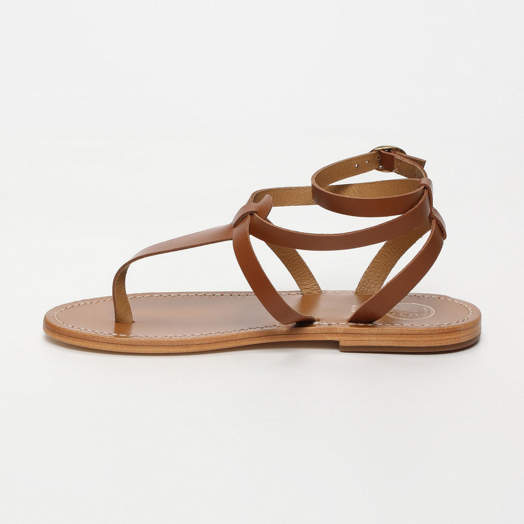 White Sun - Sandalias Esther - Camel Buff - Camel
