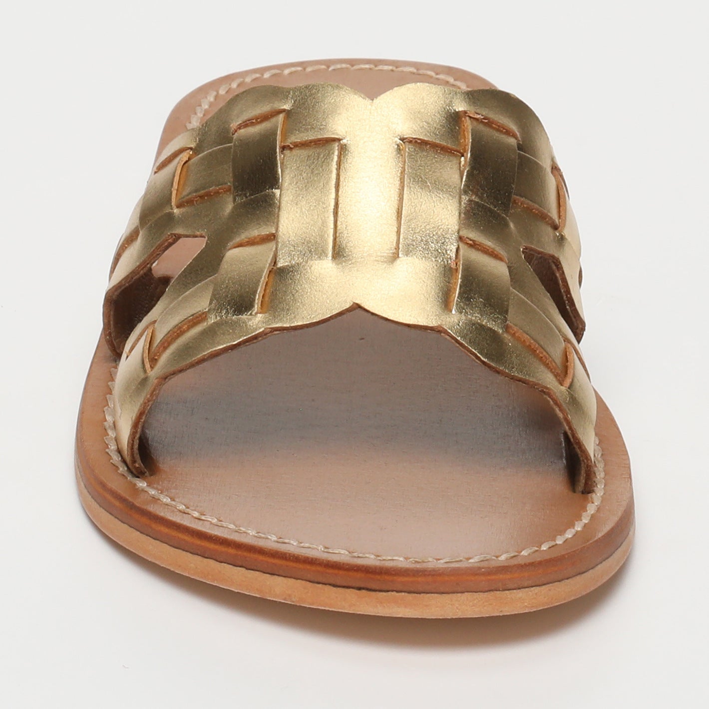 White Sun - Mules Arezu - Dark Gold Buff - Dorado