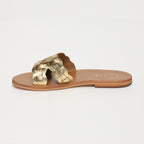 White Sun - Mules Arezu - Dark Gold Buff - Dorado
