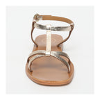 White Sun - Sandales Ava - Light Gold Croco Print Goat - Light Gold Croco