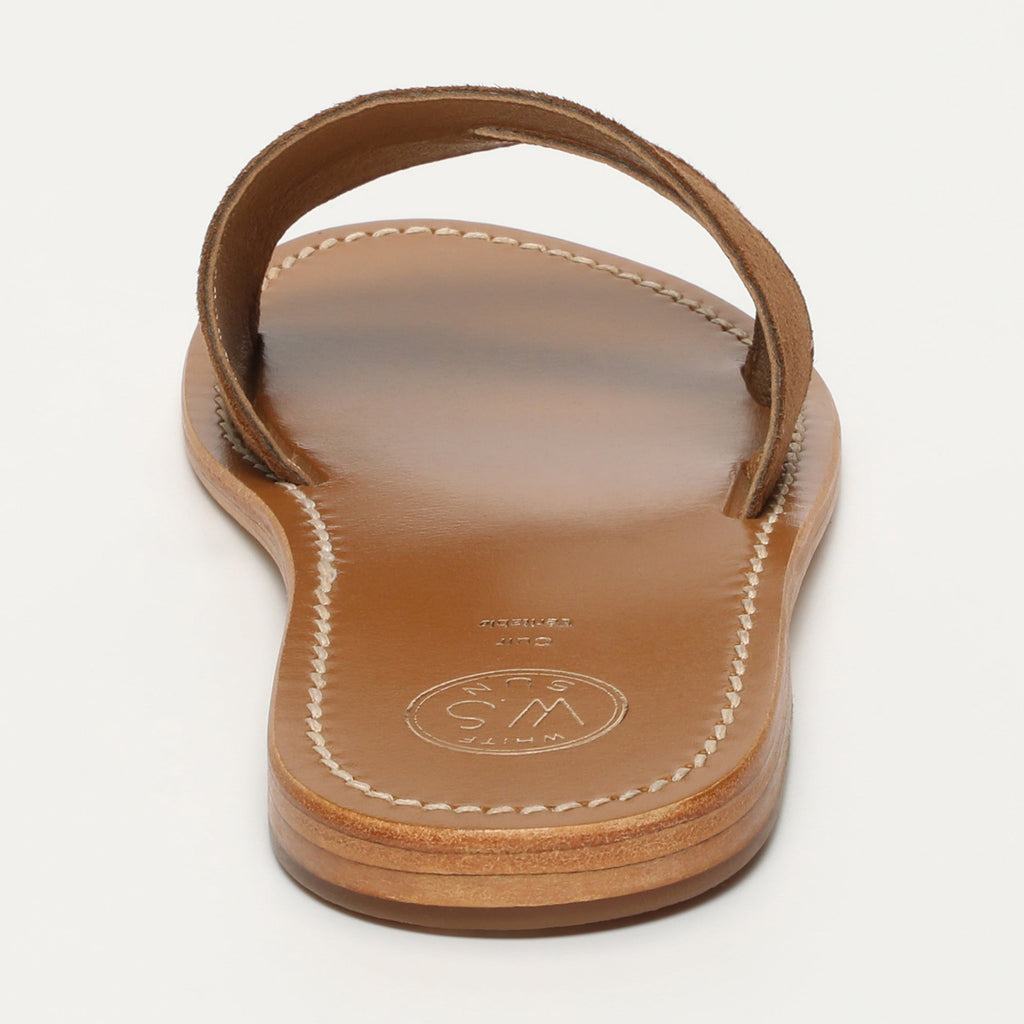 White Sun - Mules Therese - Camel Goat Suede - Camel