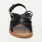 White Sun - Sandalias Trinity - Black Buff - Negro
