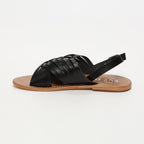 White Sun - Sandalias Trinity - Black Buff - Negro