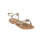 White Sun - Sandales Tia - Gold Goat Leather - Doré