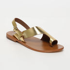 White Sun - Sandales Teyana - Dark Gold Buff - Doré