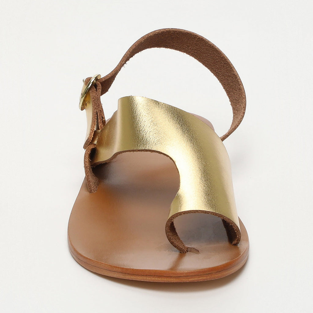 White Sun - Sandales Teyana - Dark Gold Buff - Doré