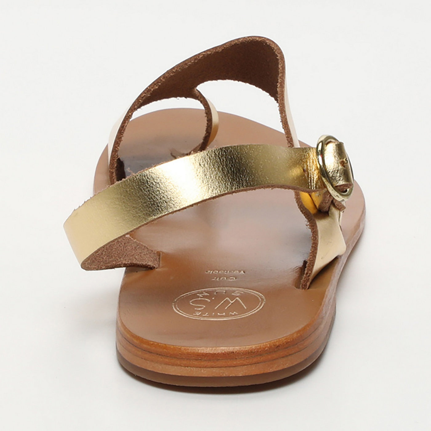 White Sun - Sandales Teyana - Dark Gold Buff - Doré