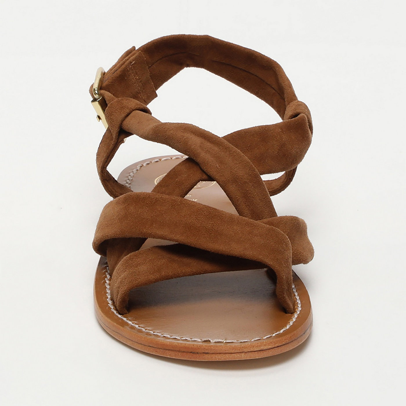 White Sun - Sandalias Banita - Ante de cabra camel - Camel