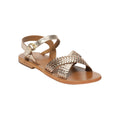 White Sun - Bharavi Sandals - Gold Goat Leather - Gold