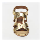 White Sun - Sandales Talon DhanashriDark Gold