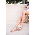 Sandales Henna - Dark Gold