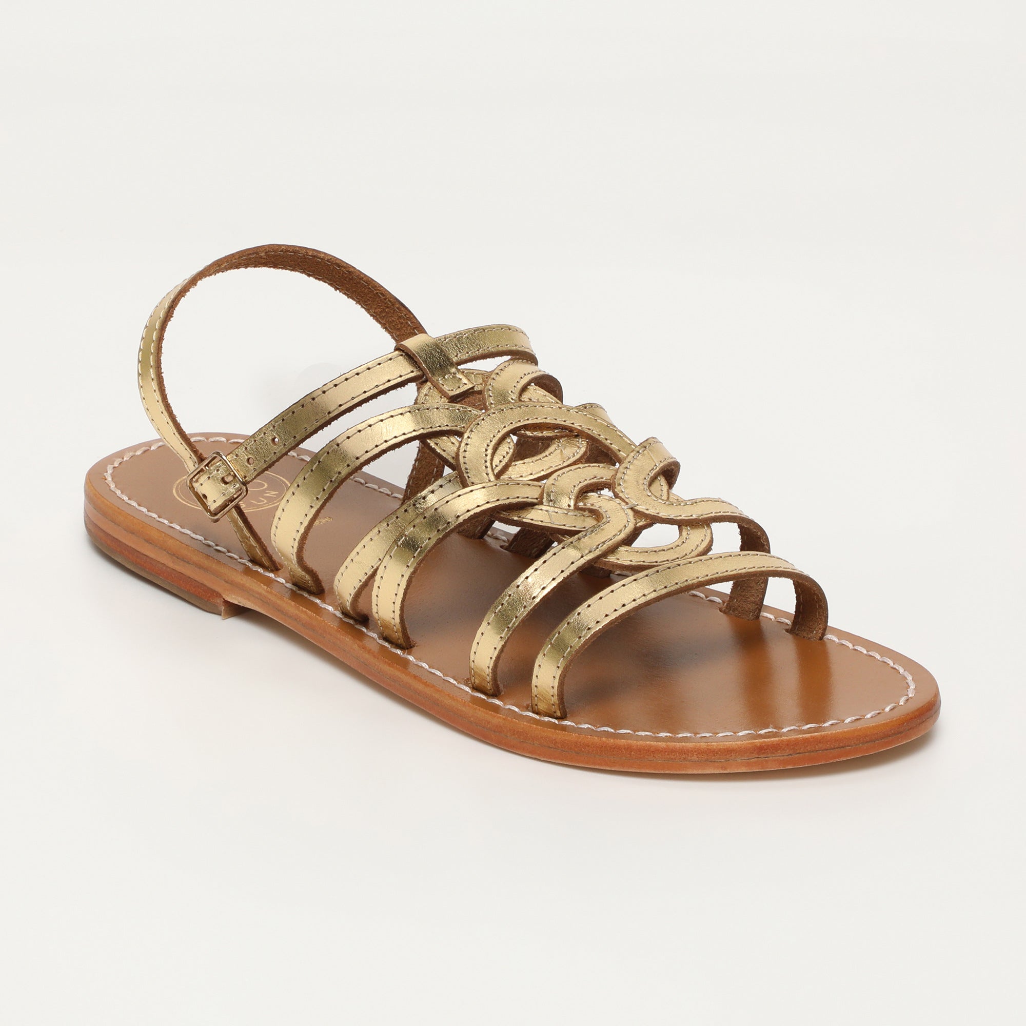 Sandales Henna - Dark Gold