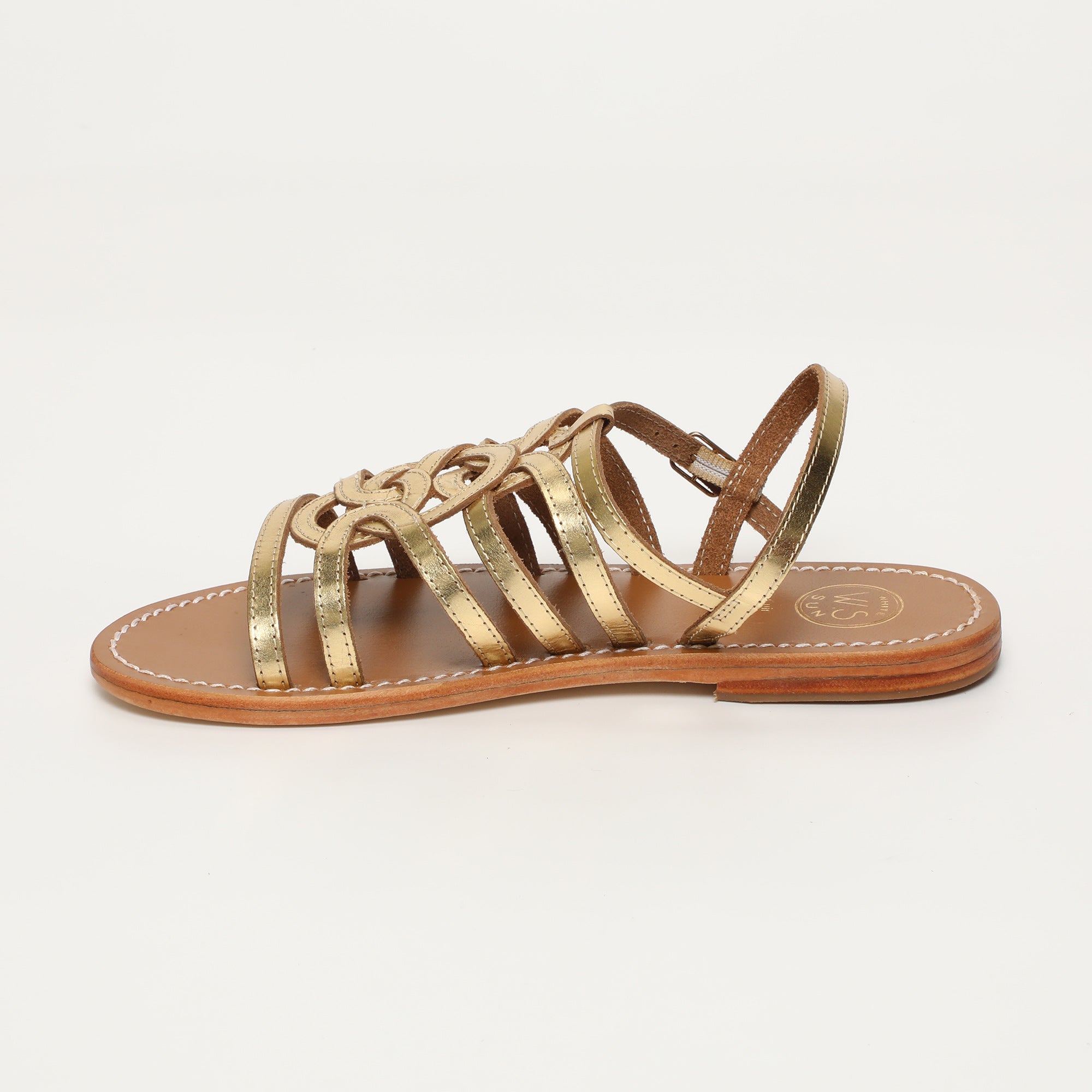 Sandales Henna - Dark Gold