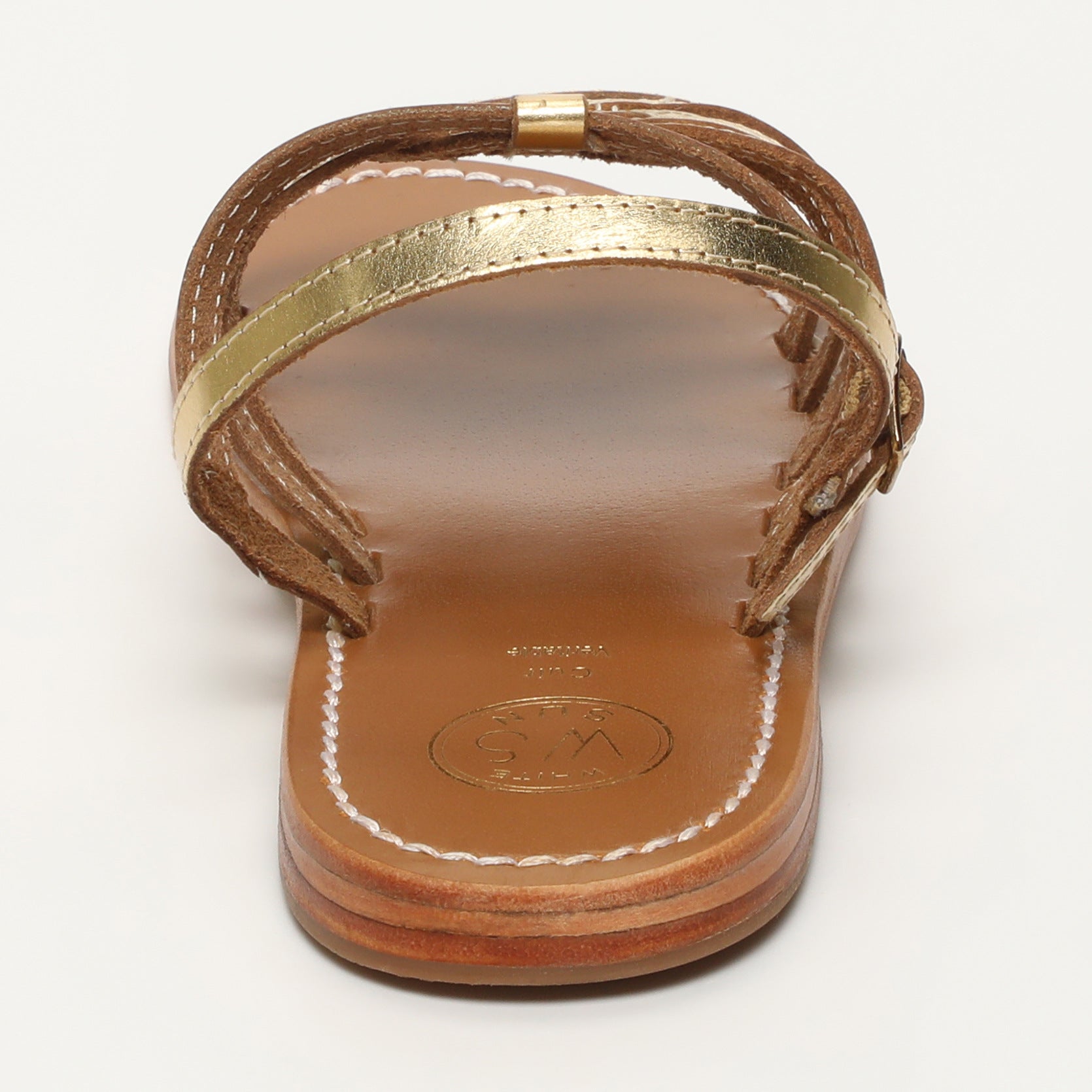 Sandales Henna - Dark Gold