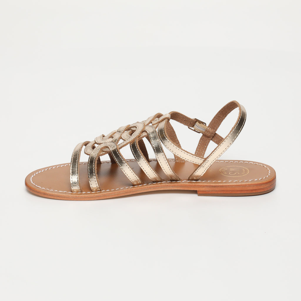 Sandales Henna - Gold