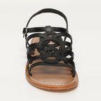 White Sun - Sandales Henna - Black Buff - Black