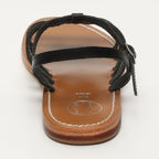 White Sun - Sandales Henna - Black Buff - Black