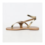White Sun - Sandalias Tinley - Cuero de cabra dorado oscuro - Dorado oscuro