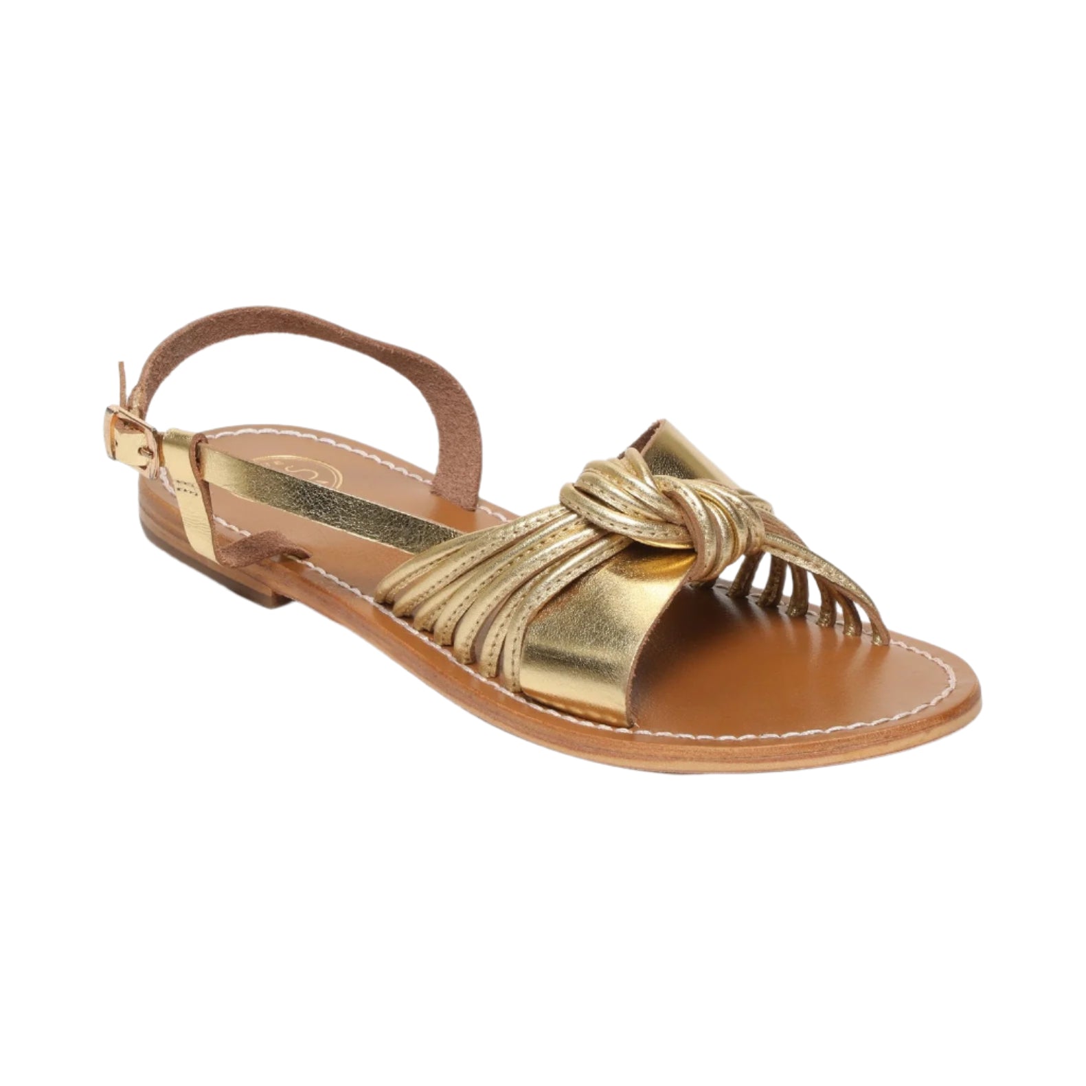 White Sun - Sandales BeasDark Gold