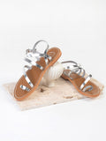 White Sun - Sandales Cambia - Silver Buff - Silver
