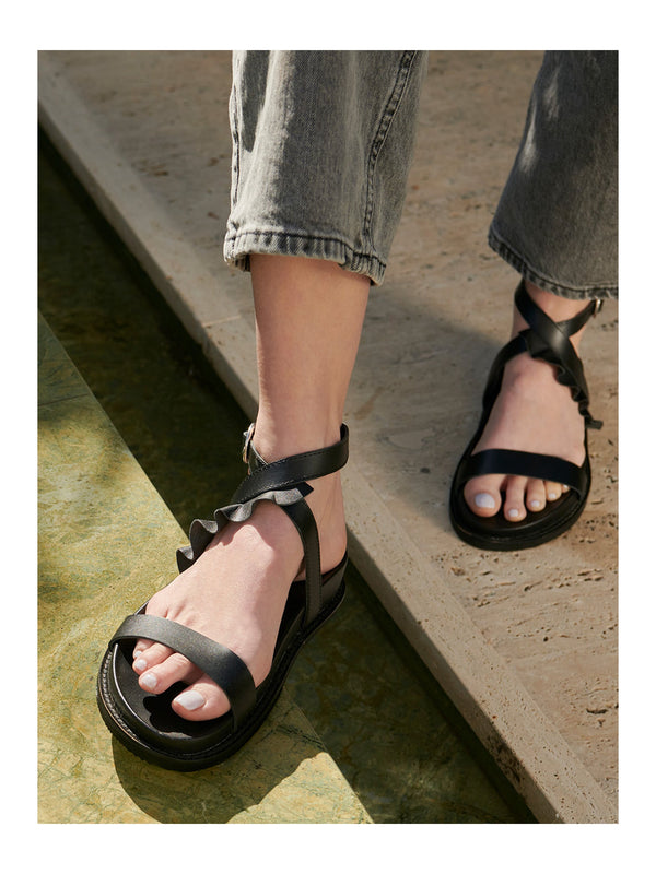 Tasso Sandals - Black
