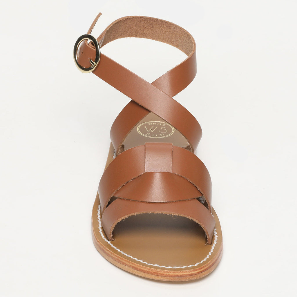 White Sun - Sandales Mela - Marron Buff - Marron