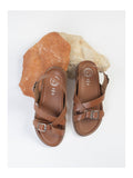 White Sun - Sandales Ampaza - Camel Buff - Camel