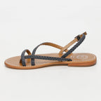 White Sun - Sandales Oriole - Navy Goat Leather - Bleu