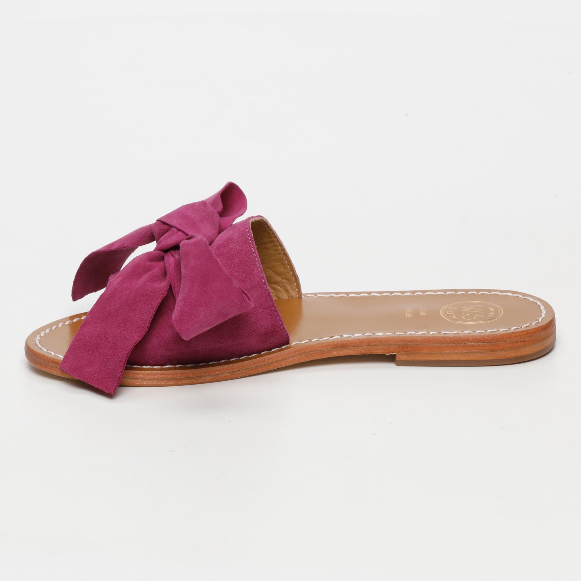 White Sun - Mules Serpa - Violet