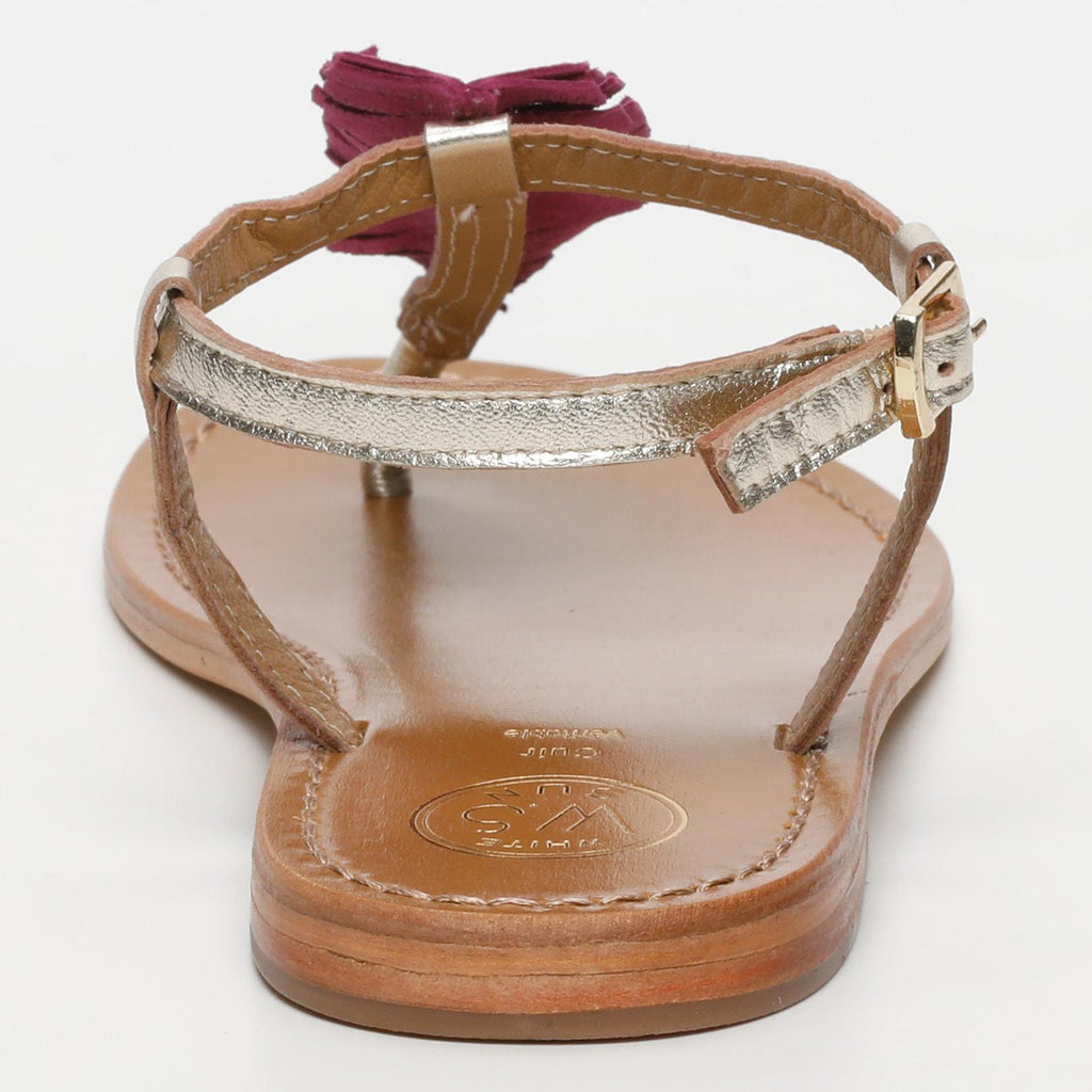 Sandales Catarina - Purple+Gold