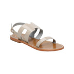 Davitza Sandals - Cream Patent