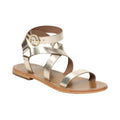White Sun - Sandales Charel - Gold Buff - Gold