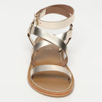 White Sun - Sandales Charel - Gold Buff - Gold