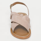 Lilly Sandals - Light Beige Goat Suede - Light Beige