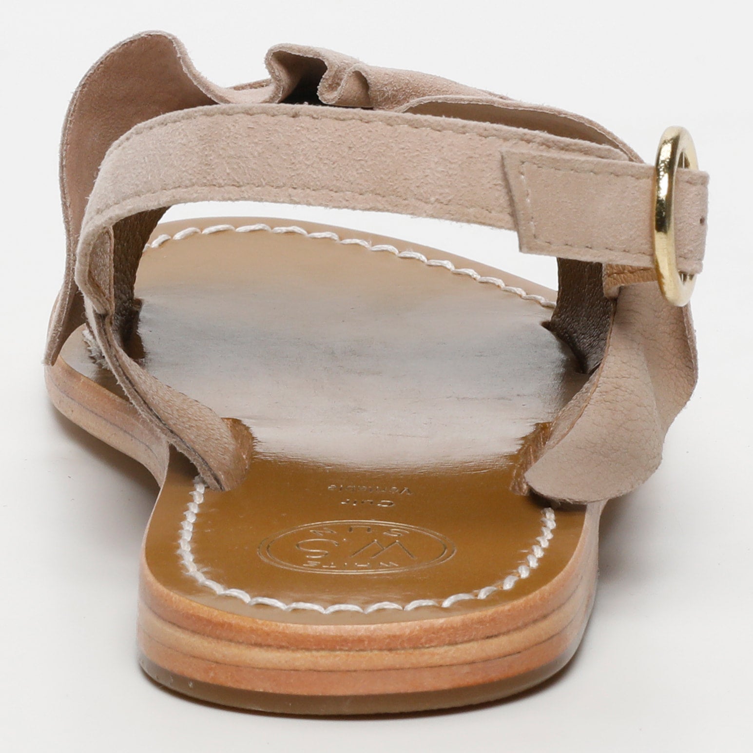 Lilly Sandals - Light Beige Goat Suede - Light Beige