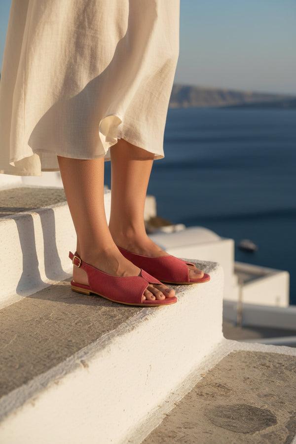 Charly sandals - Raspberry
