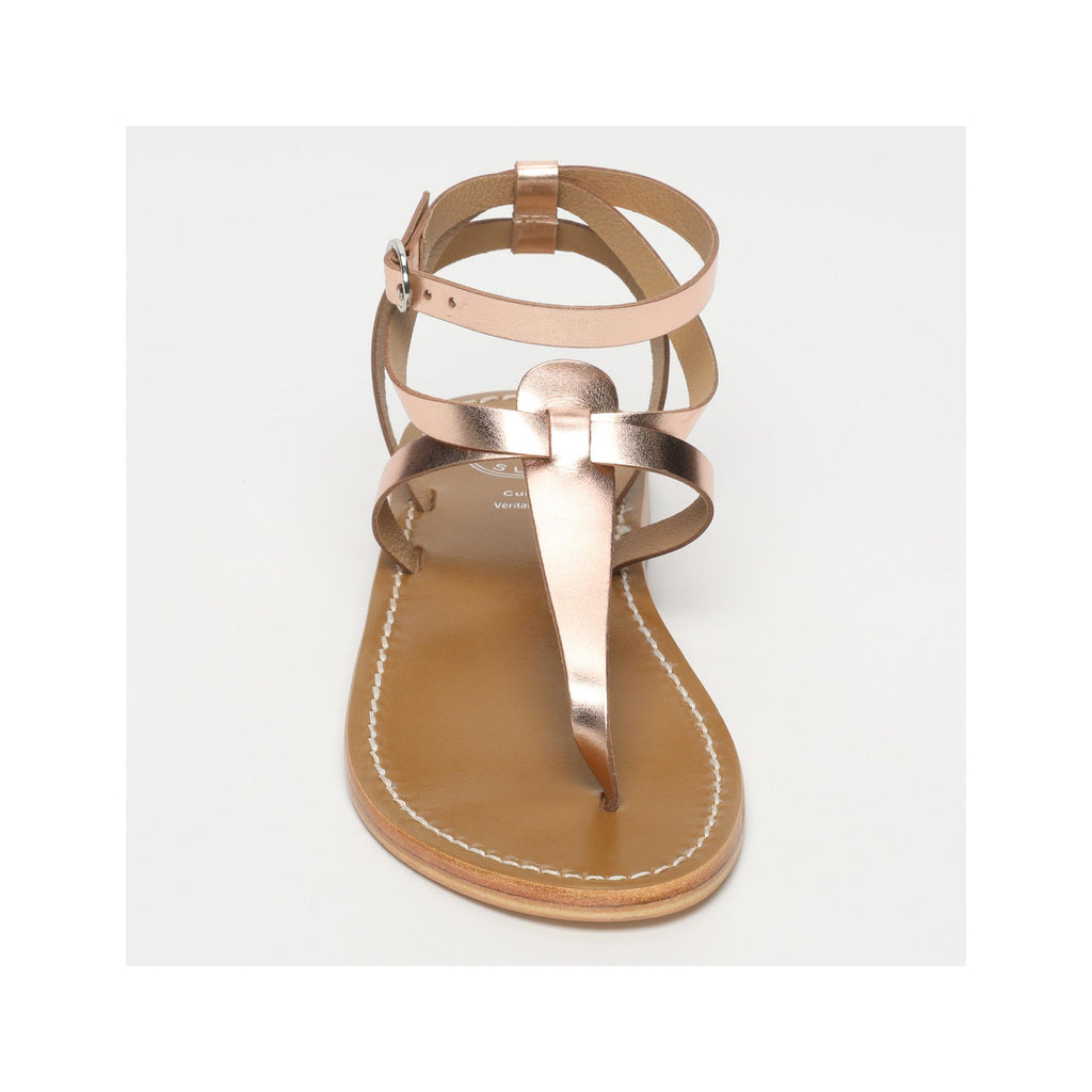 White Sun - Sandalias Esther - Rosegold Buff - Rosa