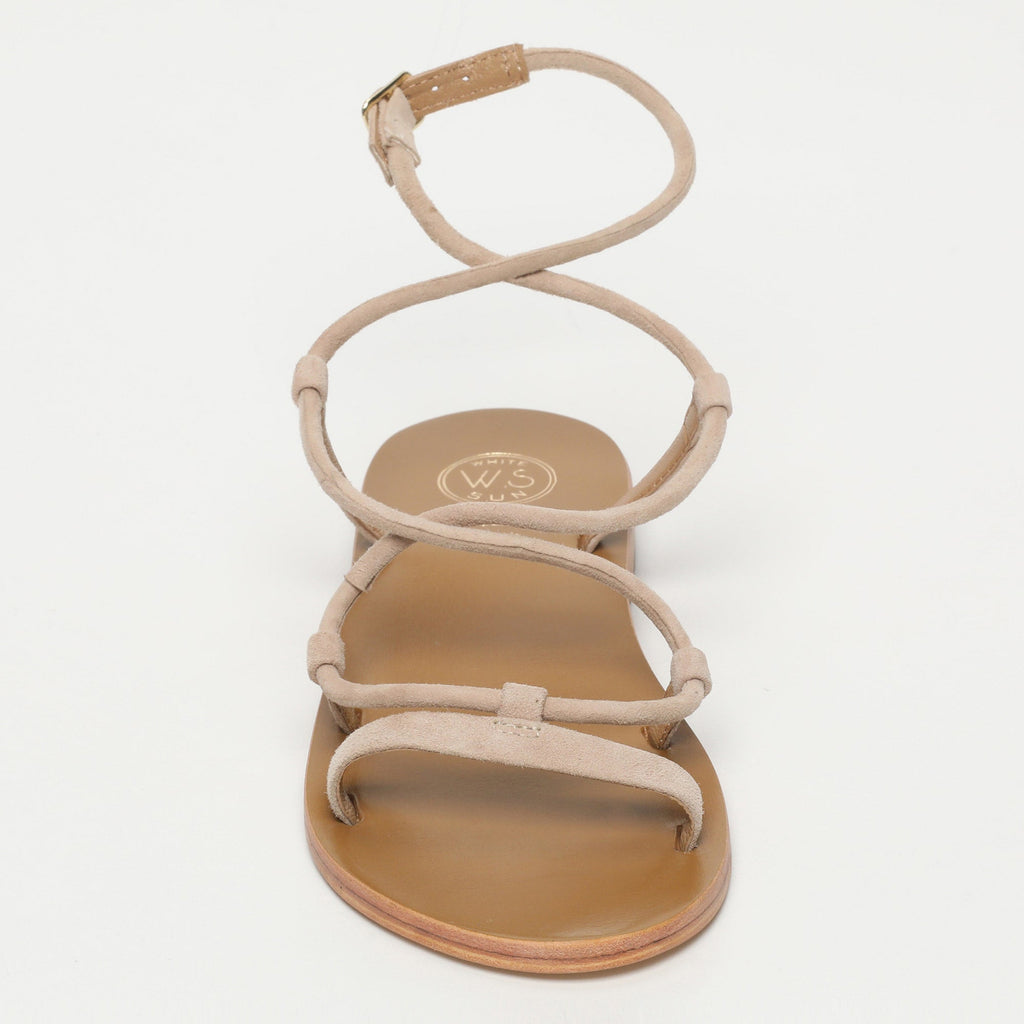 White Sun - Sandales Taylee - Light Beige Goat Suede - Light Beige