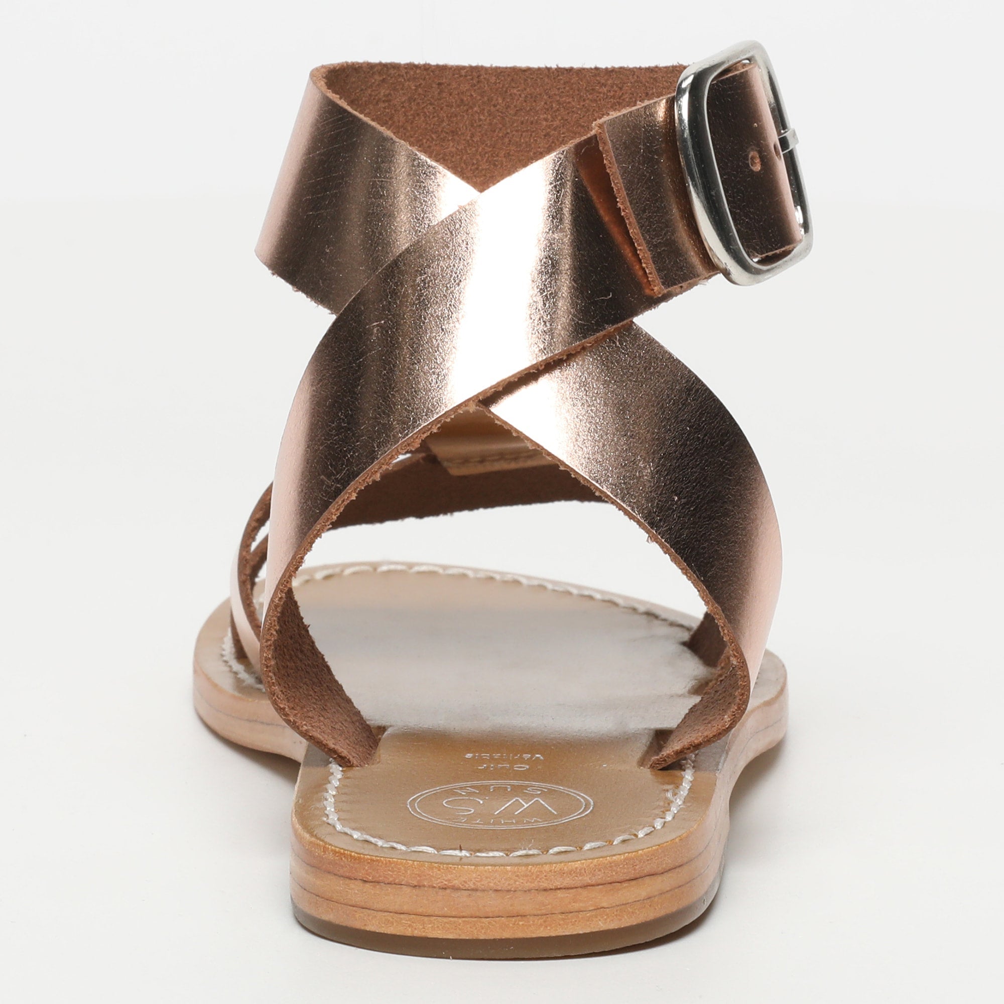 White Sun - Sandales Tahani - Rosegold Buff - Rose