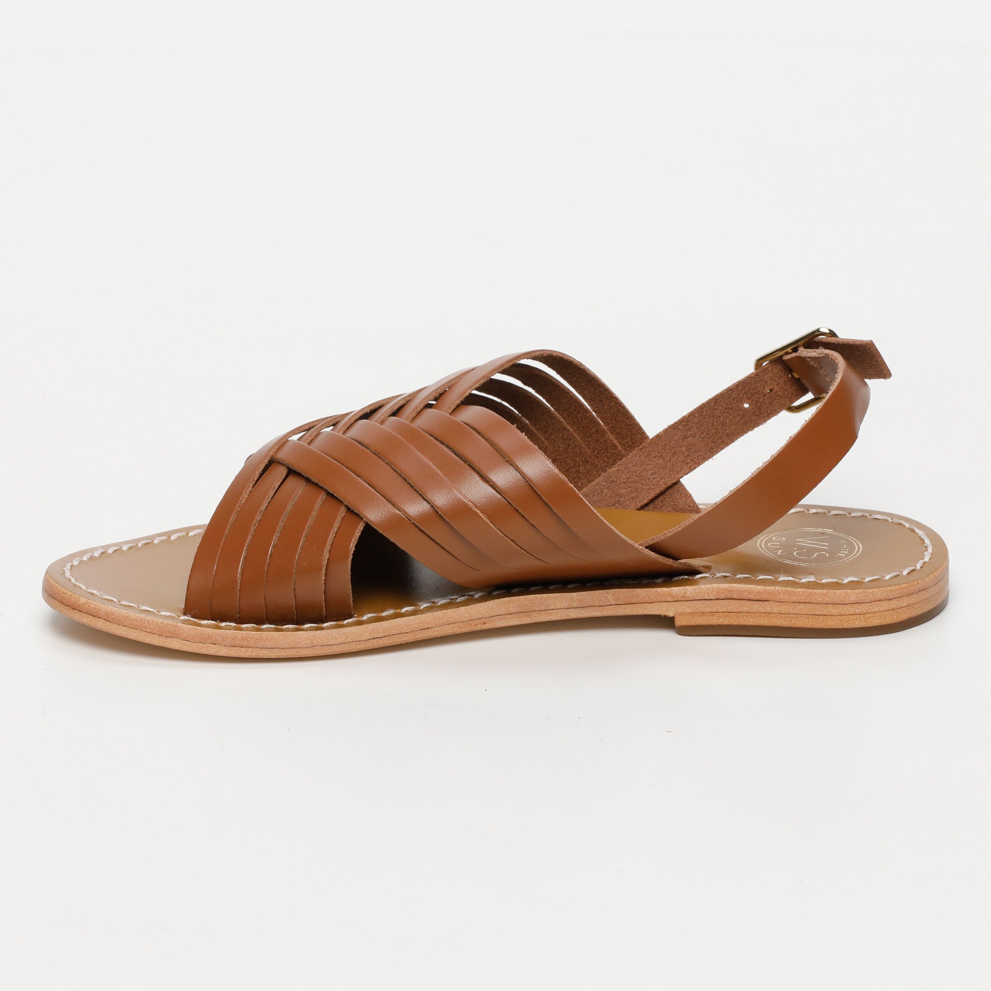 White Sun - Sandales Trinity - Camel Buff - Camel